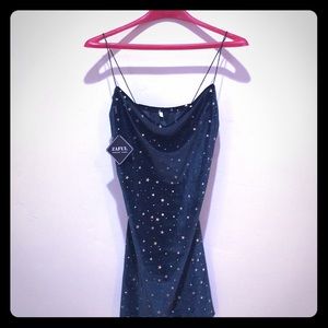3/$20 Zaful Forever Young Stars Mini Dress
